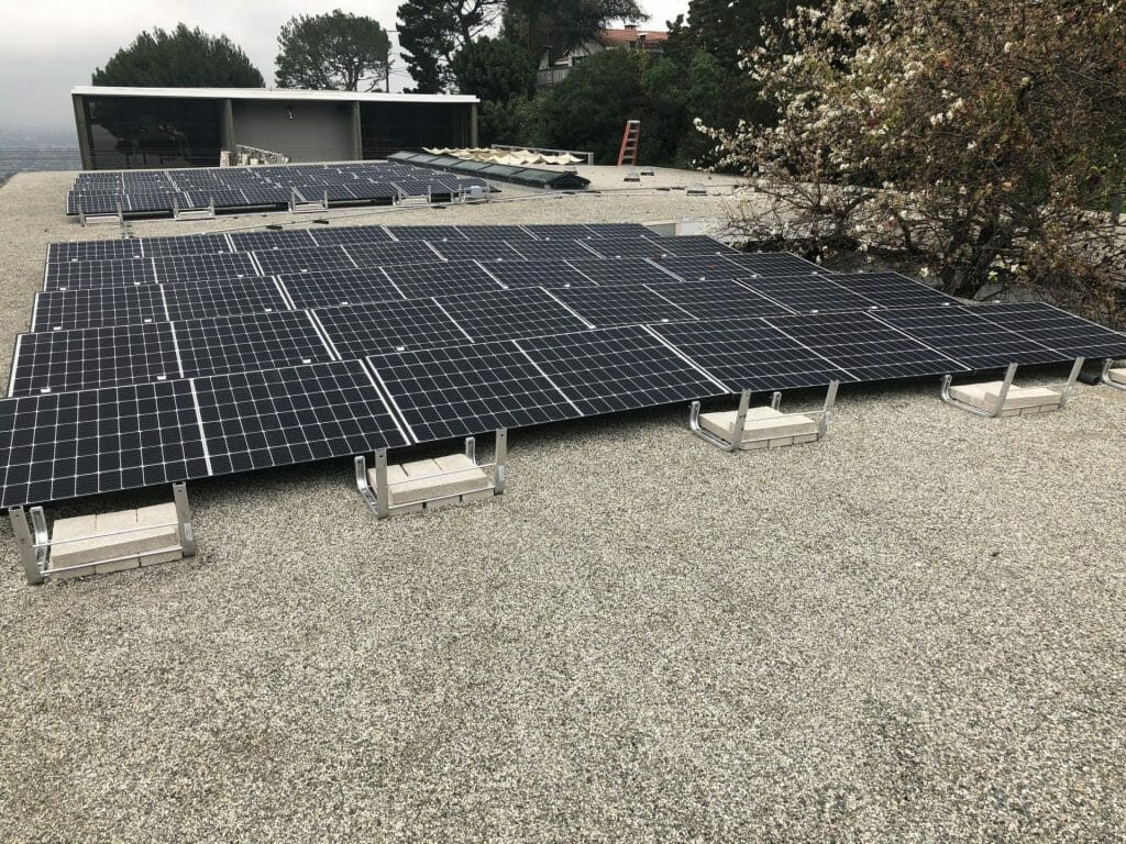 Solar Panels prepearing for installation