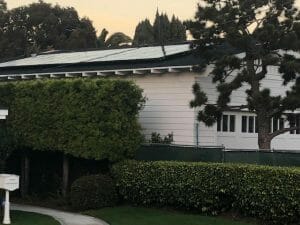 A new home built with solar panels and a solar battery in Manhattan Beach, CA that I consulted on.