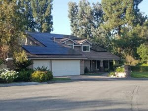 Orange County solar panels