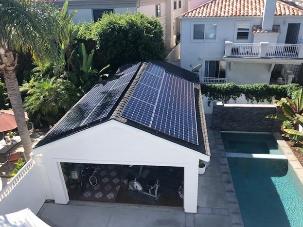 I consulted on this solar project for a homeowner in Redondo Beach who was in the process of purchasing a Tesla.
