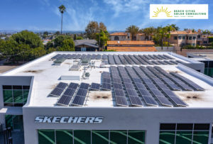I consluted on this Skechers Corporate Headquarters Solar Installation