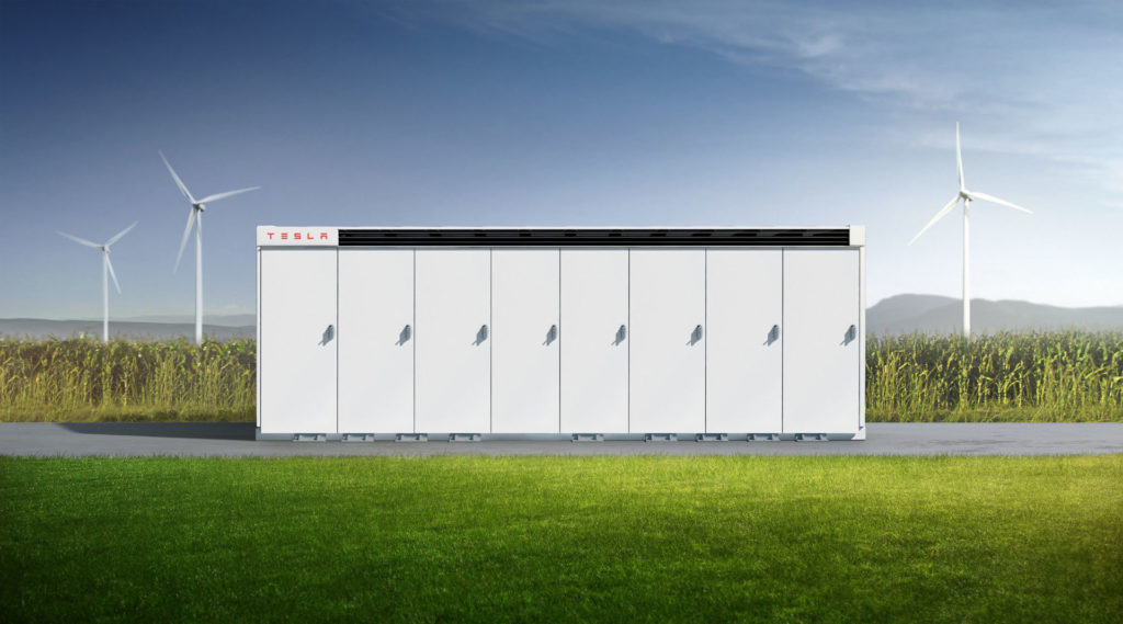 Tesla Commercial Battery Energy Storage Megapack