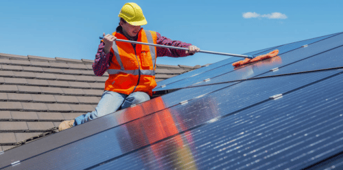 Solar Panel Cleaning