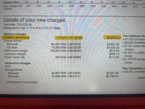 This SCE Commercial Customer Is Paying $7,000 A Month In Demand Charges!