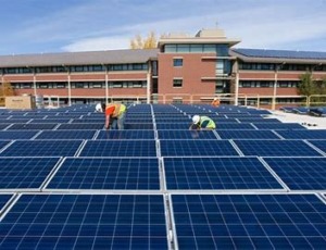 Colleges and Universities are adopting solar panels, LED lighting, and other measures to become more sustainable