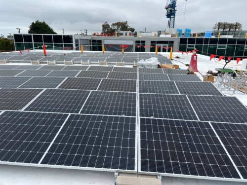 BCSC consulted on SKECHERS new corporate headquarters rooftop solar panel installation