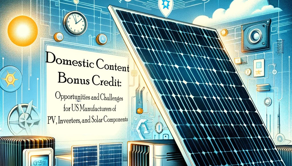 US Solar Panel Domestic Content